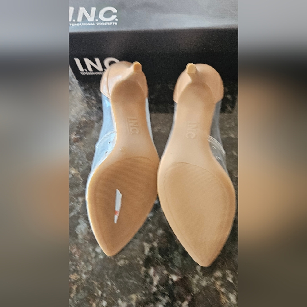 INC International Concepts Women's Tan Pumps - Picture 3 of 5
